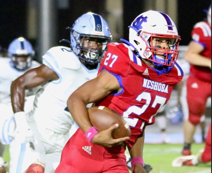 Neshoba Central’s Jarquez Hunter has been named Mr. Football for Class 5A football.
